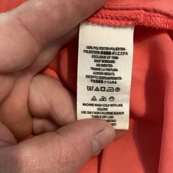 Free People Walk this Way Blouse Button Down Size XS Red - Picture 7 of 7